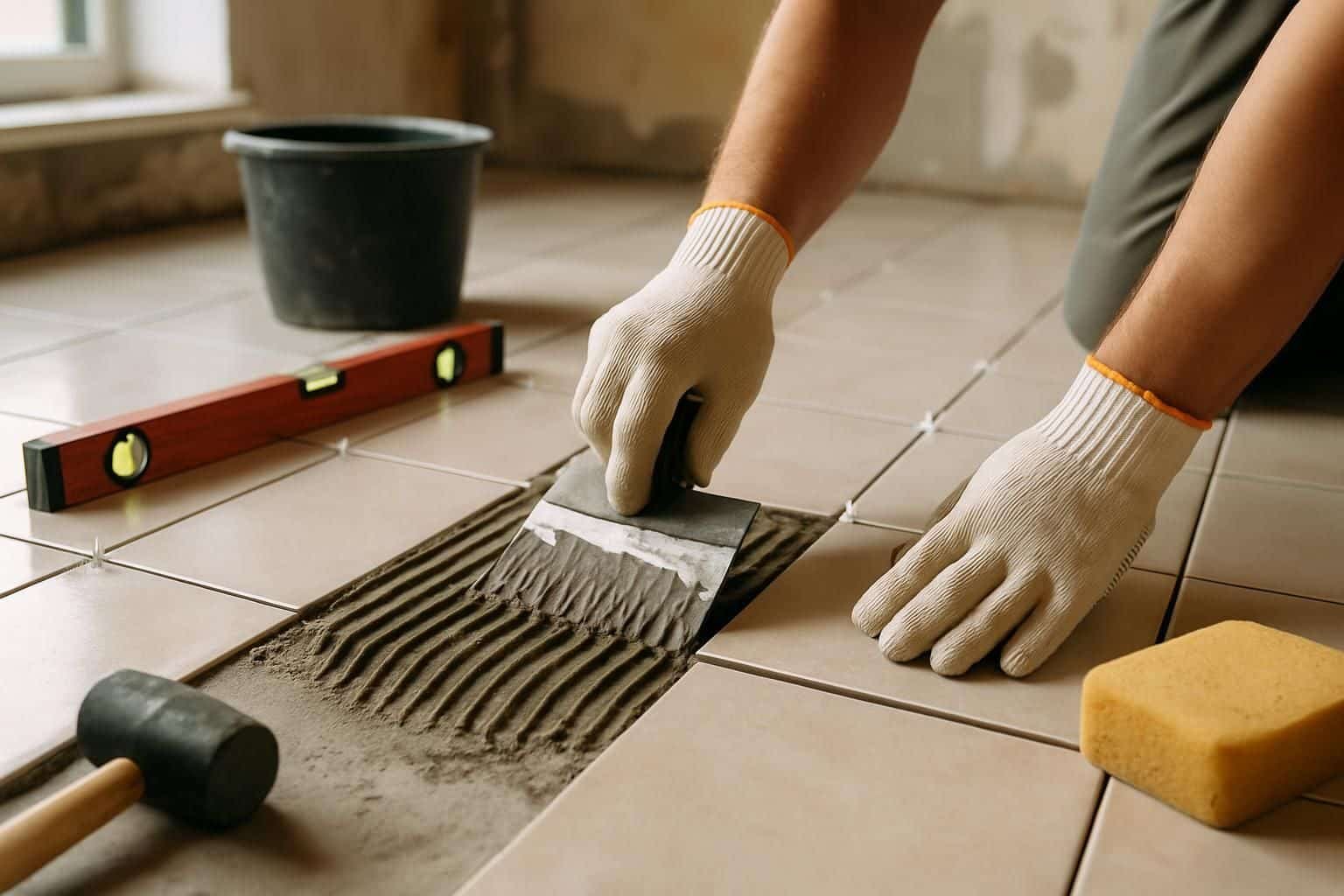 Découvrez notre guide pratique pour poser du carrelage au sol facilement. Conseils étape par étape, outils nécessaires et astuces pour un résultat professionnel.