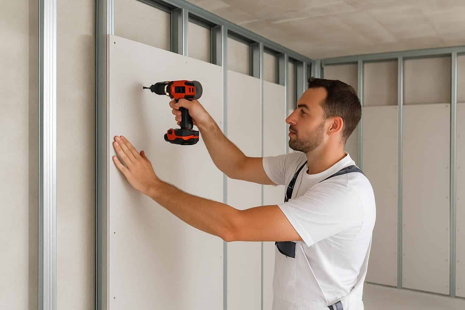 Découvrez notre guide complet pour réussir le montage de votre placoplatre et créer des cloisons solides et esthétiques facilement chez vous.