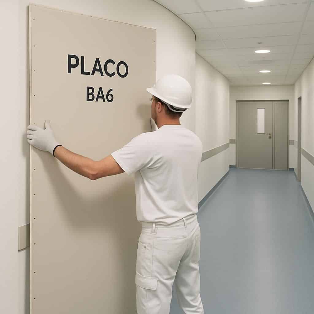 Découvrez les fonctions et avantages du Placoplatre BA 6 en construction pour des murs et plafonds solides et esthétiques.