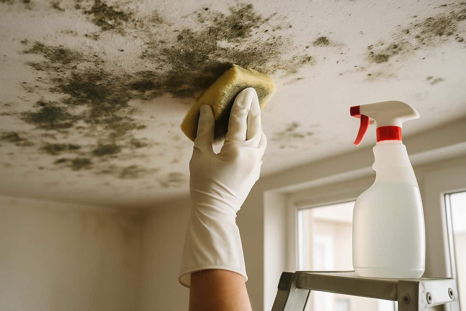 Découvrez les méthodes efficaces pour éliminer les moisissures au plafond et prévenir leur réapparition, afin de retrouver un intérieur sain et propre.
