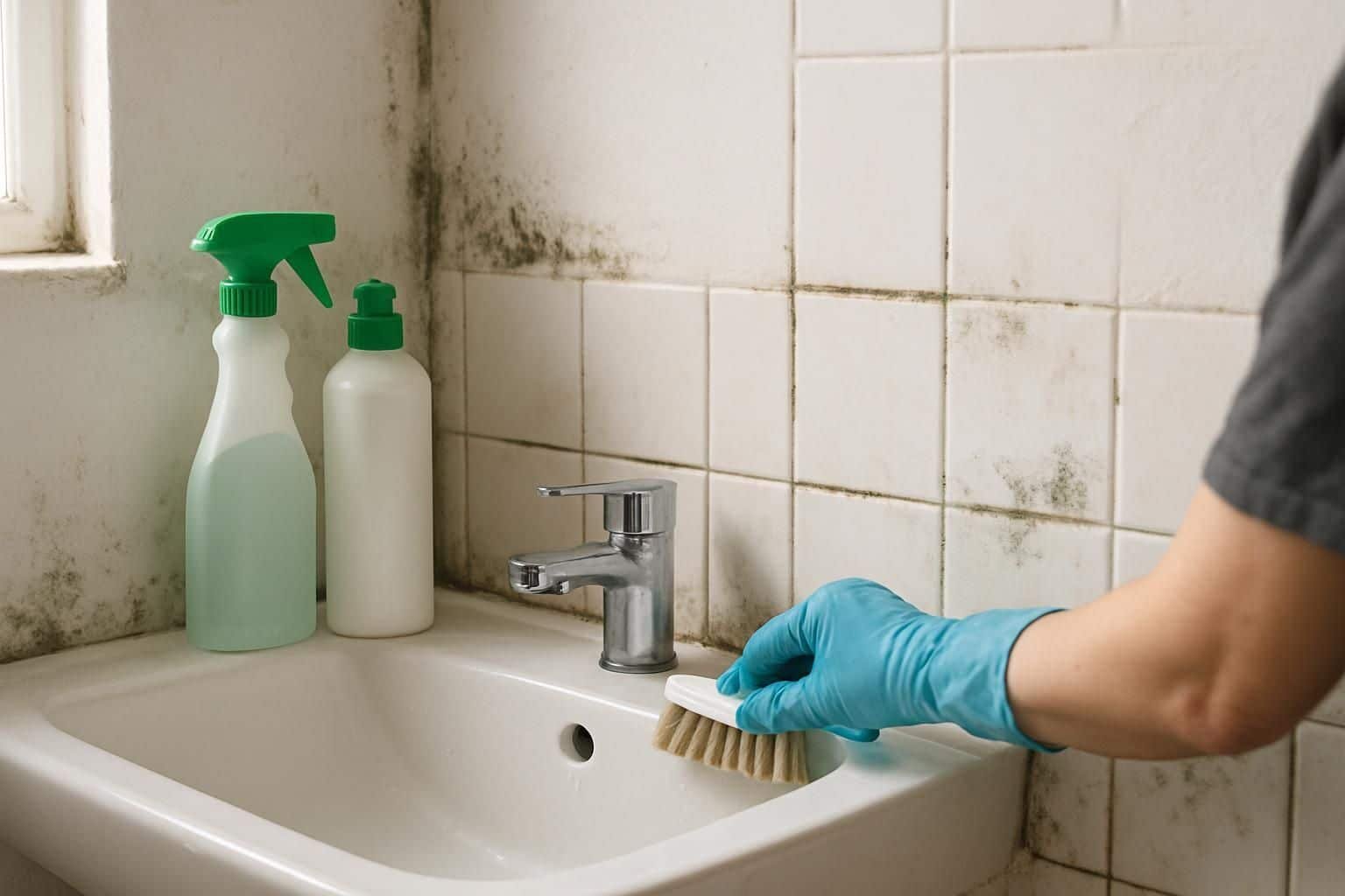 Découvrez des méthodes efficaces pour éliminer les moisissures dans la salle de bain et maintenir un espace propre et sain.