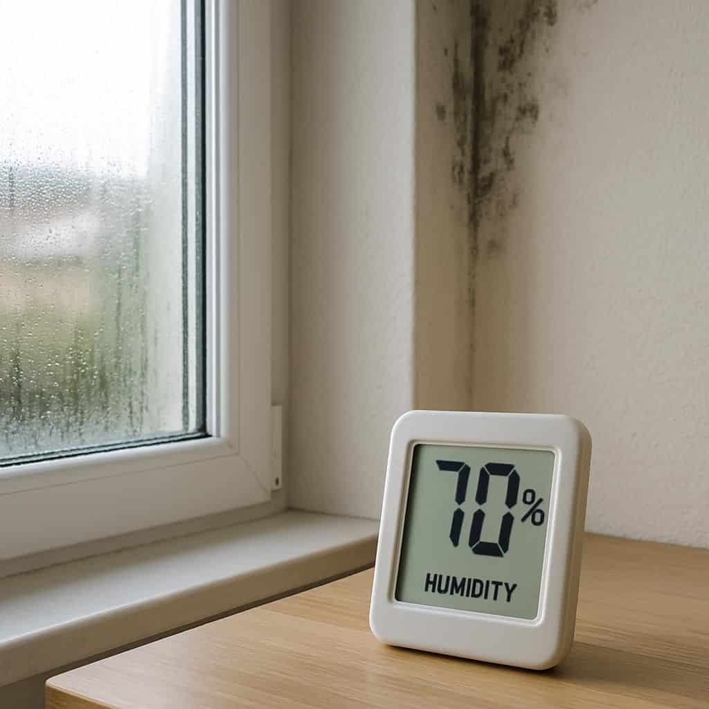 Découvrez pourquoi un taux d'humidité à 70% dans votre maison peut poser problème et apprenez à agir rapidement pour améliorer votre confort et préserver votre santé.
